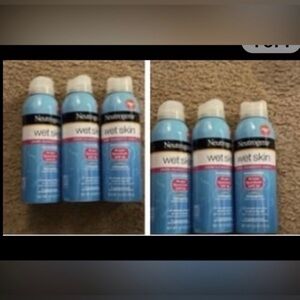 6 Neutrogena Wet Skin Sunscreen Spray in Blue and White new